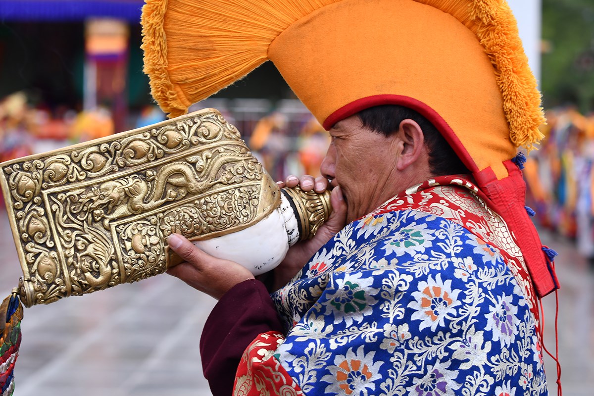 Katok Monastery Mask Dance Festival | Foto de Liu Bin
